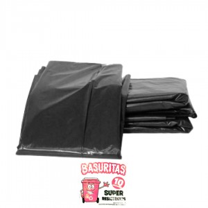 BASURITAS BOLSAS SUPER 90x110 x 10u